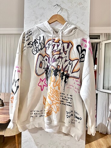 Kadın kapüşonlu sweatshirt