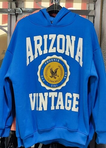 Arizona Vintage 3 İplik Şardonlu Kaliteli Sweatshirt 