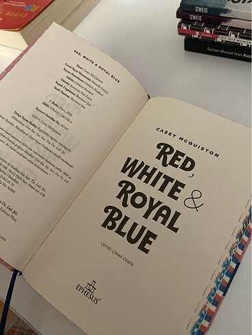  Beden Renk Casey Mcquiston Red, White& Royal Blue