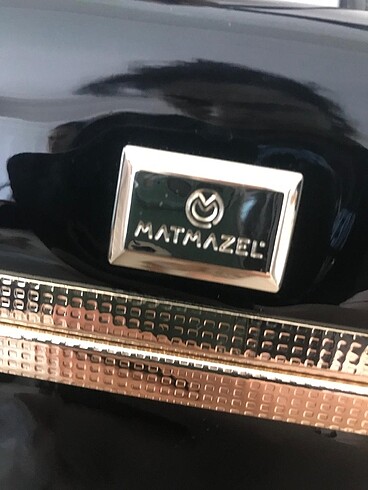 Beden Matmazel markalı siyah lugan çanta