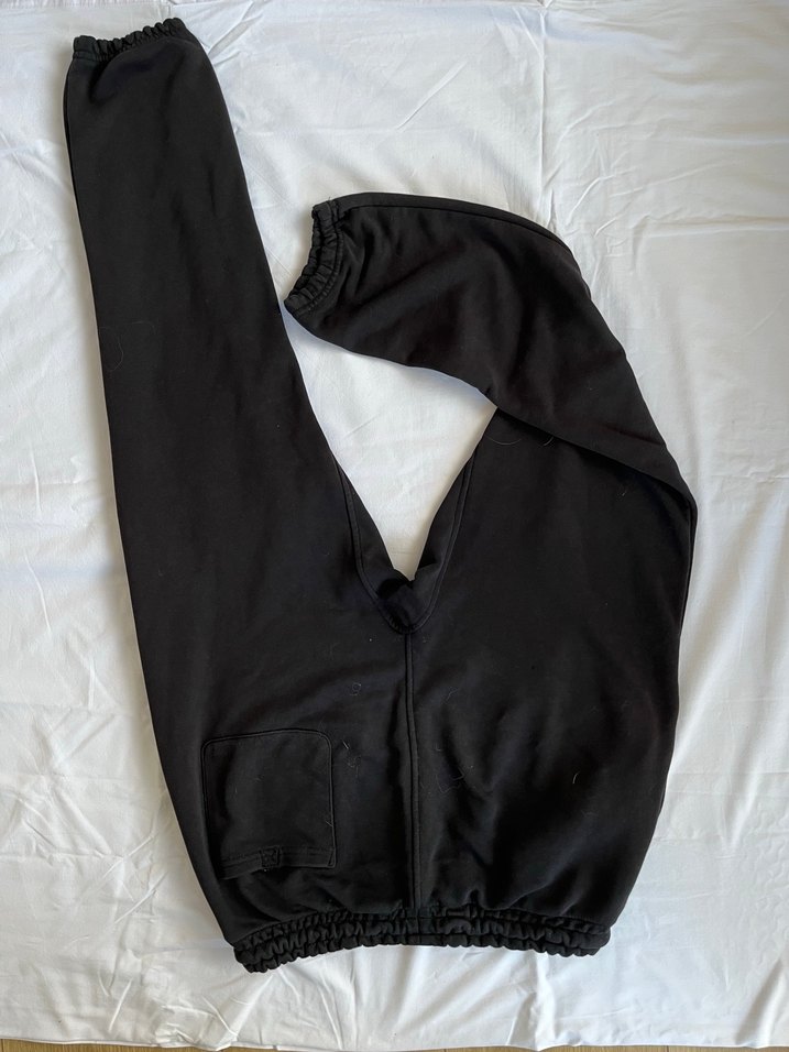 Siyah Erkek Rahat Kesim Eşofman Altı - Görsel 2