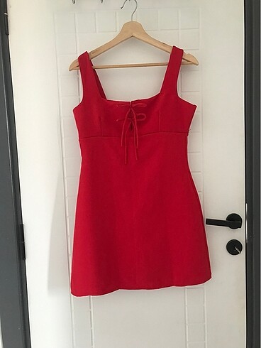 Trendyol Kırmızı Mini Elbise