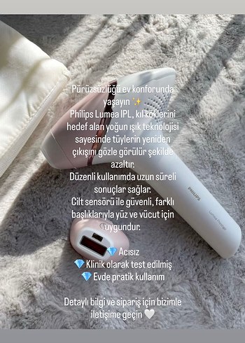 Philips Lazer Epilasyon Cihazı - Görsel 2