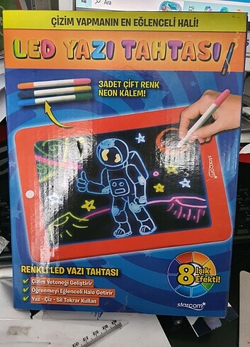 Starcom led renkli yazı tahtası 