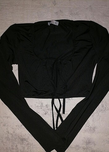 Bershka crop bluz