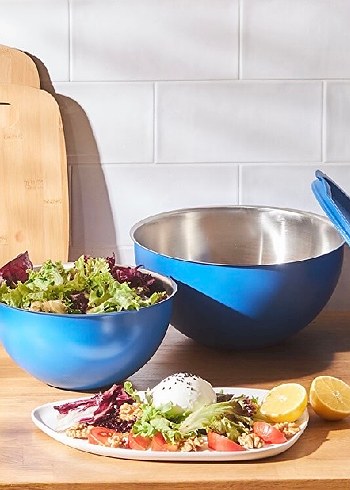 Emsan Sıfır Emsan 24 cm ve 20 cm Çelik 2li Saklama Karıştırma seti