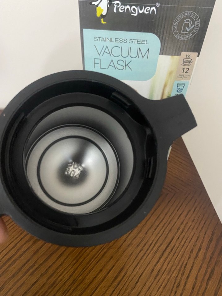 Penguen 2litre Gri Paslanmaz Çelik Termos - Görsel 3