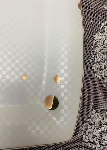 Karaca fine pearl 2 li büyük dikdörtgen tabak seti - Görsel 5