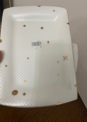 Karaca fine pearl 2 li büyük dikdörtgen tabak seti - Görsel 6