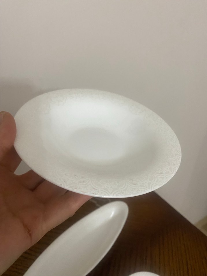 Sıfır Karaca fine pearl 3 lü kahvaltı tabağı - Görsel 5