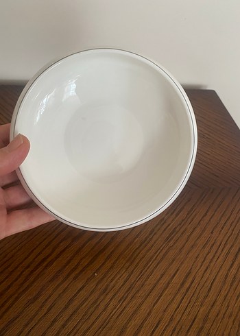 Sıfır Karaca ince porselen tekli kase - Görsel 4