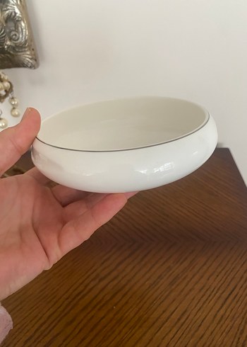 Sıfır Karaca ince porselen tekli kase - Görsel 6