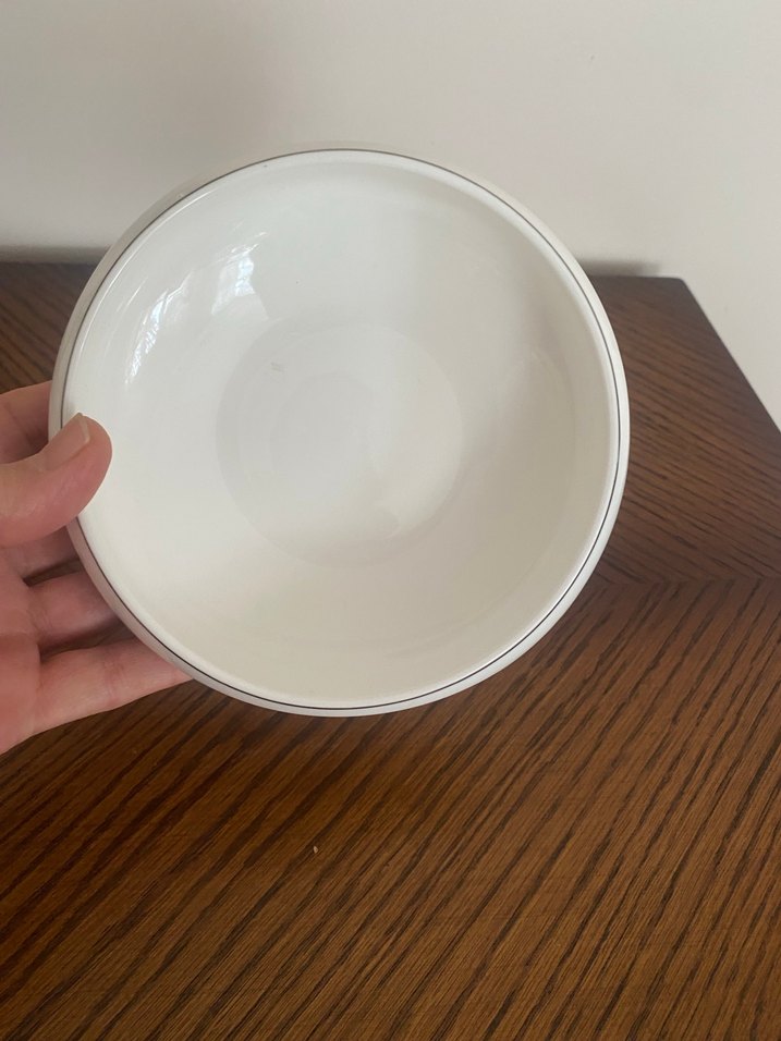 Sıfır Karaca ince porselen tekli kase - Görsel 4