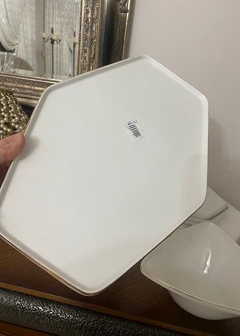 Sıfır Karaca 12 parça servis sunum seti - Görsel 10