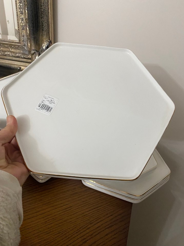 Sıfır Karaca 12 parça servis sunum seti - Görsel 4