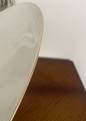 Sıfır Karaca fine pearl büyük kayık tabak - Görsel 8