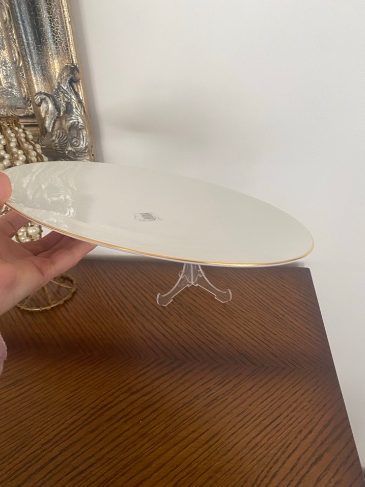 Sıfır Karaca fine pearl büyük kayık tabak - Görsel 3