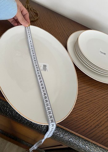 Sıfır Karaca 7 parça Tabak Seti - Görsel 5