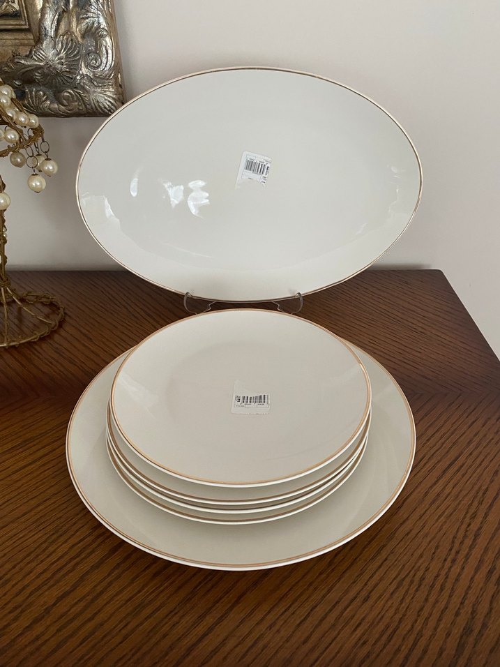 Sıfır Karaca 7 parça Tabak Seti - Görsel 2