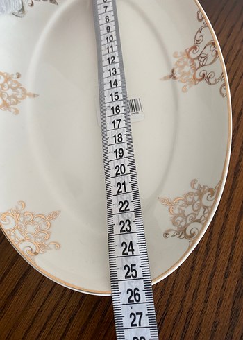 Sıfır Karaca 3 lü Porselen Tabak Seti - Görsel 8