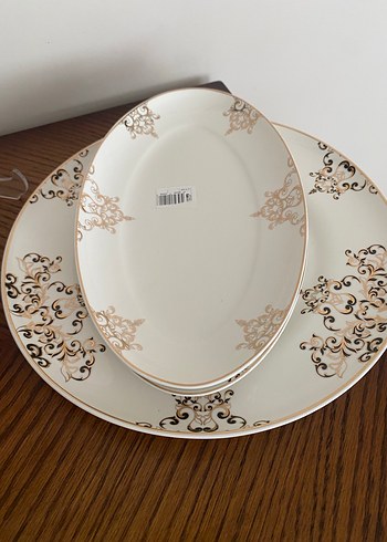 Sıfır Karaca 3 lü Porselen Tabak Seti - Görsel 3