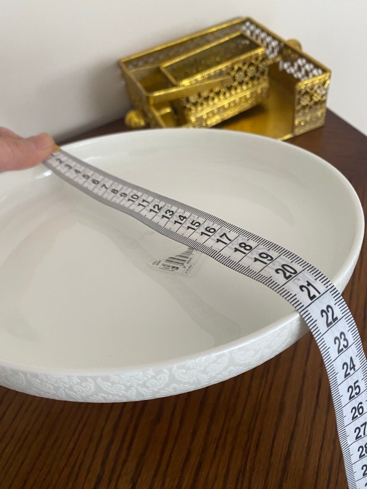 Sıfır Karaca fine pearl tekli Tabak - Görsel 4