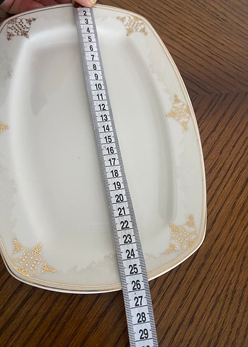 Sıfır Karaca dikdörtgen tabak - Görsel 2