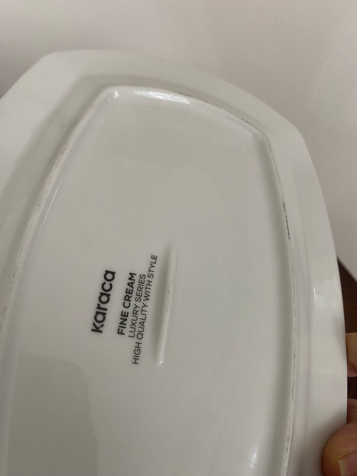 Sıfır Karaca dikdörtgen tabak - Görsel 5