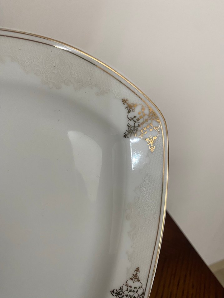 Sıfır Karaca dikdörtgen tabak - Görsel 4