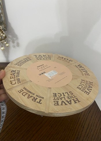 Sıfır Karaca Bambu Pizza Sunum Tahtası - Görsel 3
