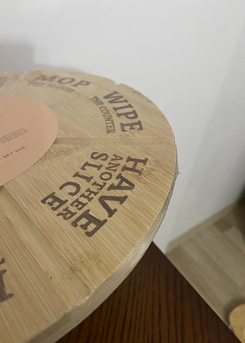 Sıfır Karaca Bambu Pizza Sunum Tahtası - Görsel 10