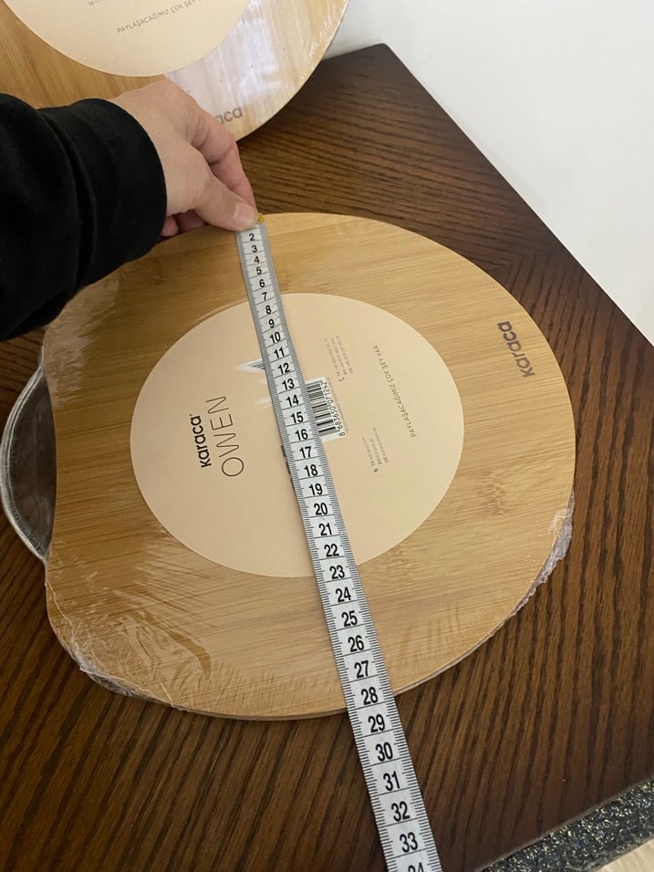 Sıfır Karaca Owen Bambu Kesme Tahtası - Görsel 3