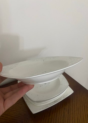 Sıfır Karaca 6 kişilik 10 parça kombin tabak seti - Görsel 5