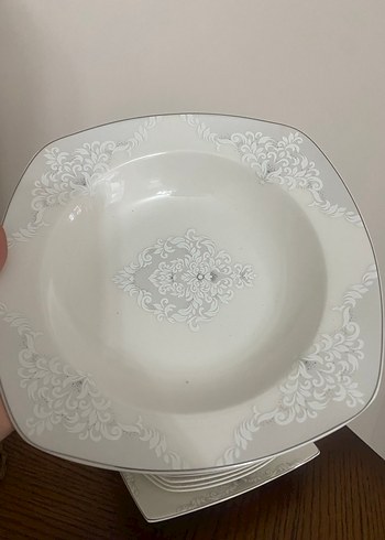 Sıfır Karaca 6 kişilik 10 parça kombin tabak seti - Görsel 3