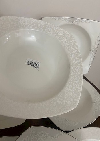 Sıfır Karaca 6 kişilik 10 parça kombin tabak seti - Görsel 15