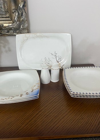 Sıfır Karaca Porselen Tabak Seti - Görsel 13