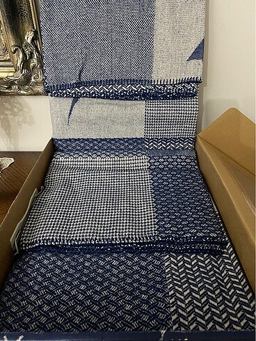 Sıfır Karaca Nautica Home çift kişilik battaniye