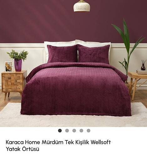 Sıfır Karaca home wellsoft tek kişilik yatak örtüsü battaniye s