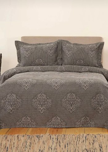 Sıfır Karaca Home çift kişilik yatak örtüsü takımı