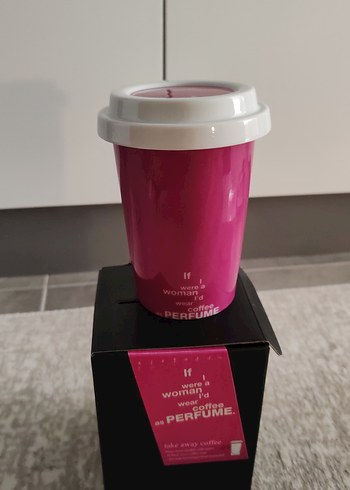 Womar Pembe Kapaklı Mug