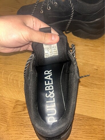Pull and Bear Siyah Platform Spor ayakkabı Pull&Bear