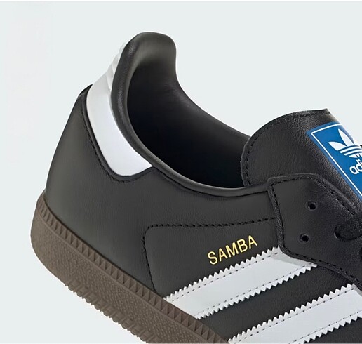 40 Beden siyah Renk Adidas Samba Siyah