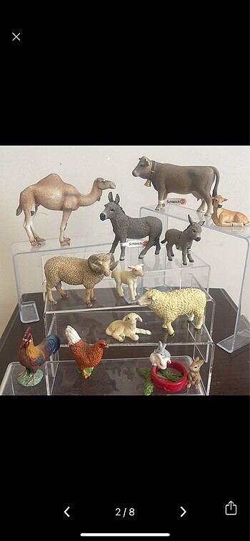Schleich Karışık lot 5 / Tek fiyat..!