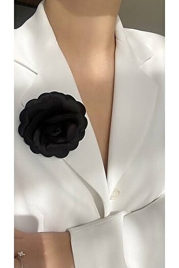 Zara choker Gül rozet