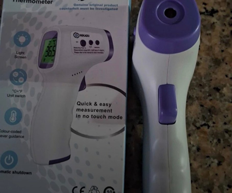 Dijital Temassız Ateş Ölçer - Görsel 2