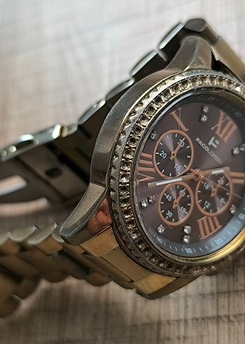 Paco Loren Altın Renkli Kadın Kol Saati - Görsel 3