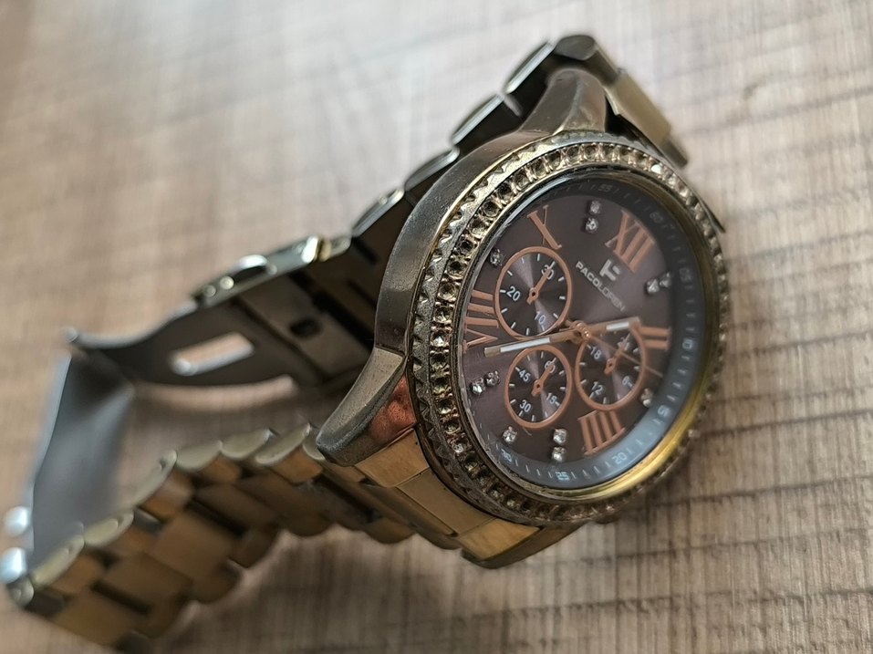 Paco Loren Altın Renkli Kadın Kol Saati - Görsel 3