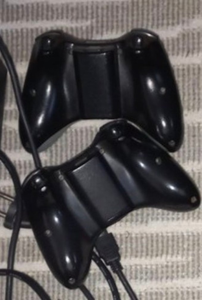 Siyah Kablolu ve Kablosuz Oyun Kolu Seti - Görsel 2