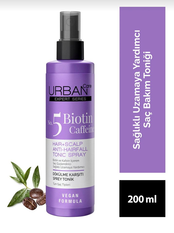 Urban No.5 Biotin & Kafein Saç Toniği - Görsel 4