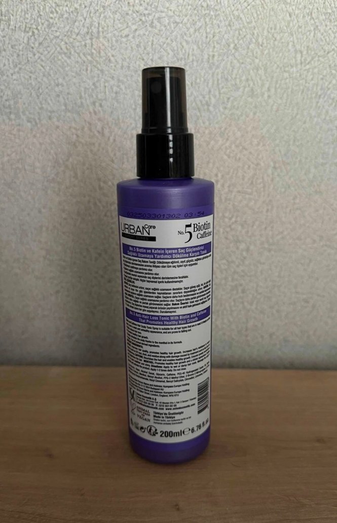 Urban No.5 Biotin & Kafein Saç Toniği - Görsel 2